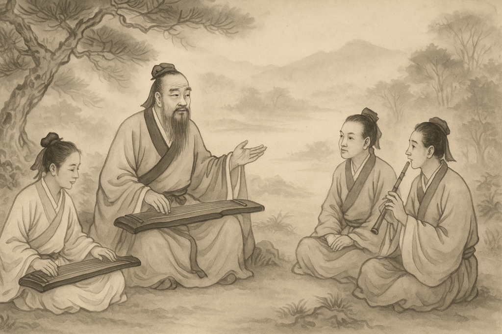 La música como fuente de educación en la antigua&nbsp;China